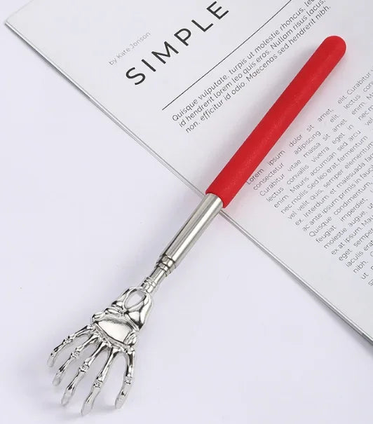 Portable Stainless Steel Telescopic Back Scratcher Extendable Scratcher Back Massager Tool For Blood Circulation Relax Health