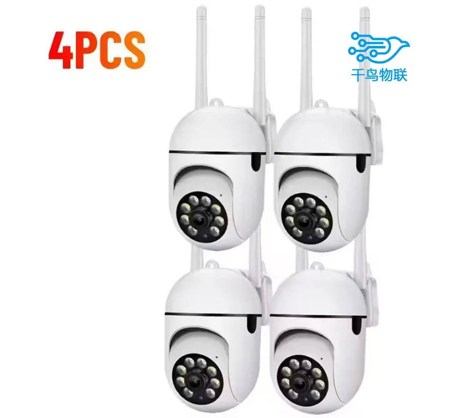 WiFi Home PTZ IP Camer Color Night Vision Wireless Surveillance Audio Auto Tracking Security CCTV Camer