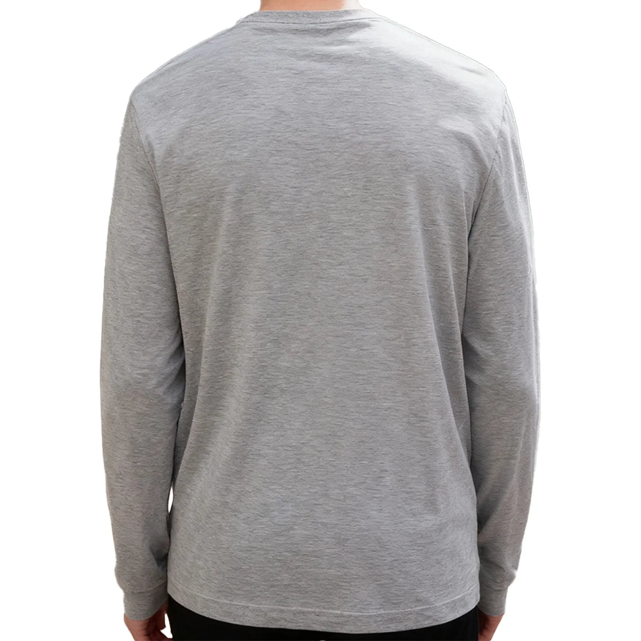 I'M a Biker Dad Men's Long Sleeve Tee 100% Cotton 180g Crew Neck Casual Daily Style Soft and Breathable