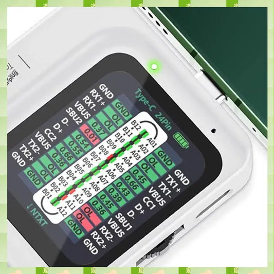 2025 TNS360 Mobile Phone Tail Plug Comprehensive Detector 30V~5A Automatic Scanning Detection 3-In-1 For IOS TEYE-C,TNS360 Mobil