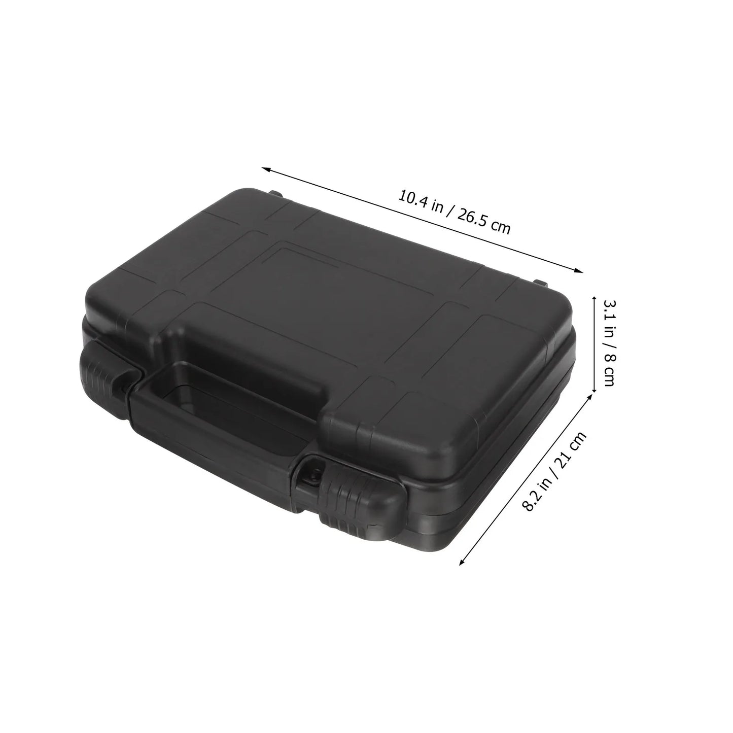 Wear-Resistant Survival Box Multi-Function Outdoor Tool Case Shockproof Waterproof Carrying Storage Container for Camping