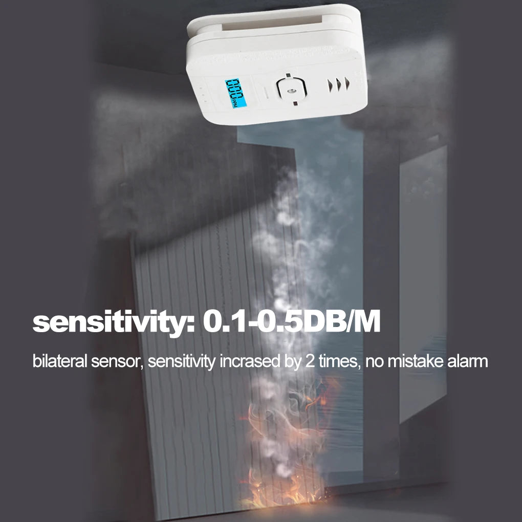 Wireless Alarm Combination Air Quality Detector Security Protection Detection Sound Sensor Tester Home Shopping Mall