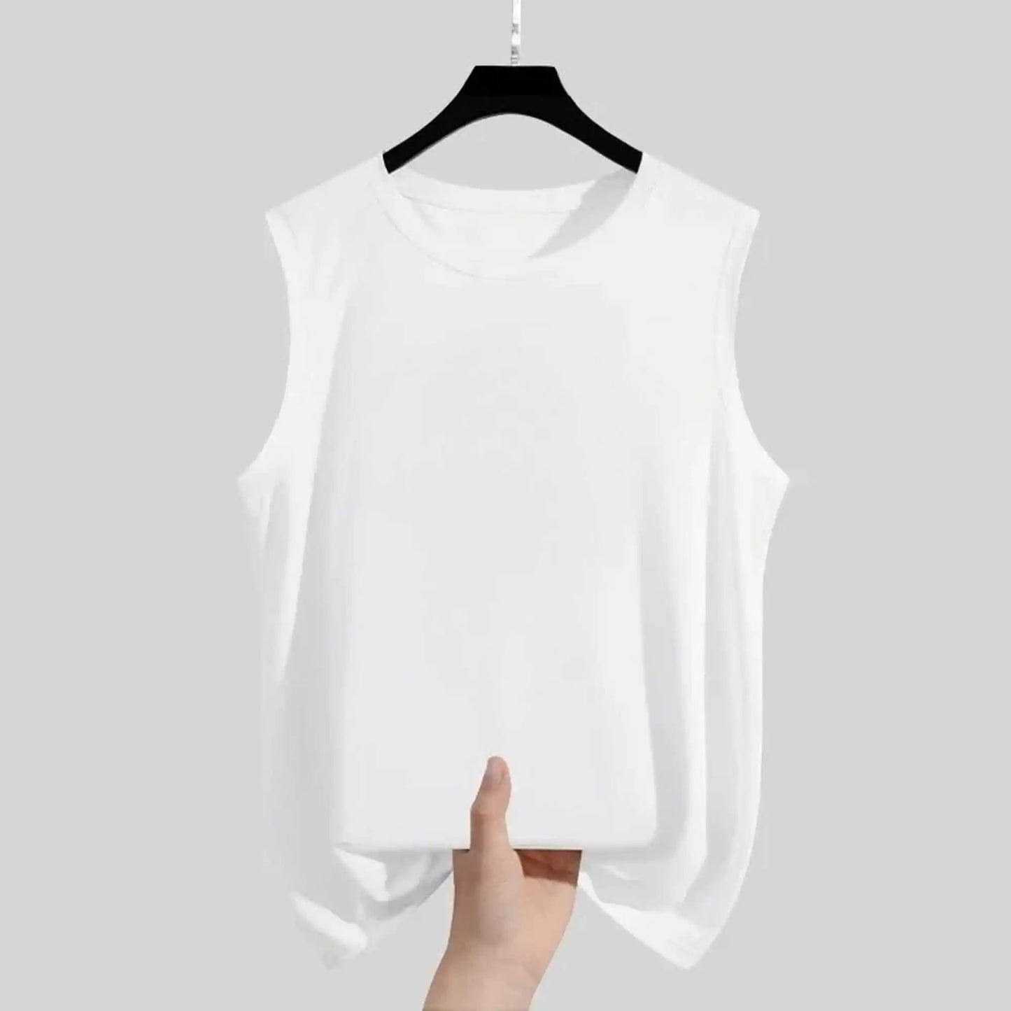 Men's Tank Top Sets 2026 Summer Quick drying Sportswear running sports oversize  beach crewneck Breathable drip clothing