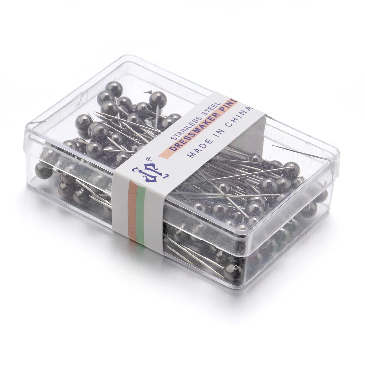 100Pcs Color Ball Head Pins Stainless Steel Pearl Big Head Sewing Pins for Clothing Positioning Supplies Sewing Supplies Tools