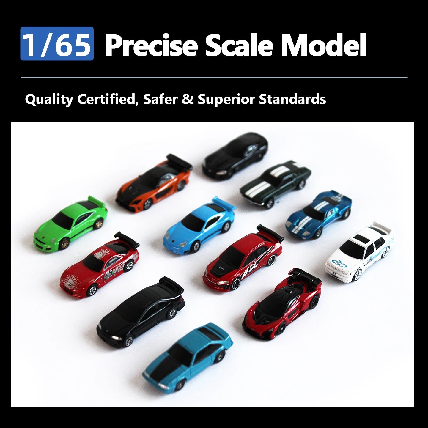 JADA W2 Fast & Furious 1:128 Diecast Metal Mini Cars Blind Box (Wave 2) - Random Movie Vehicle Collection